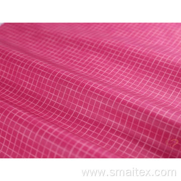 50D Check Printing Woven Fabric